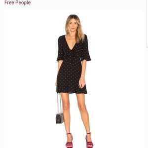Free People polka dot dress